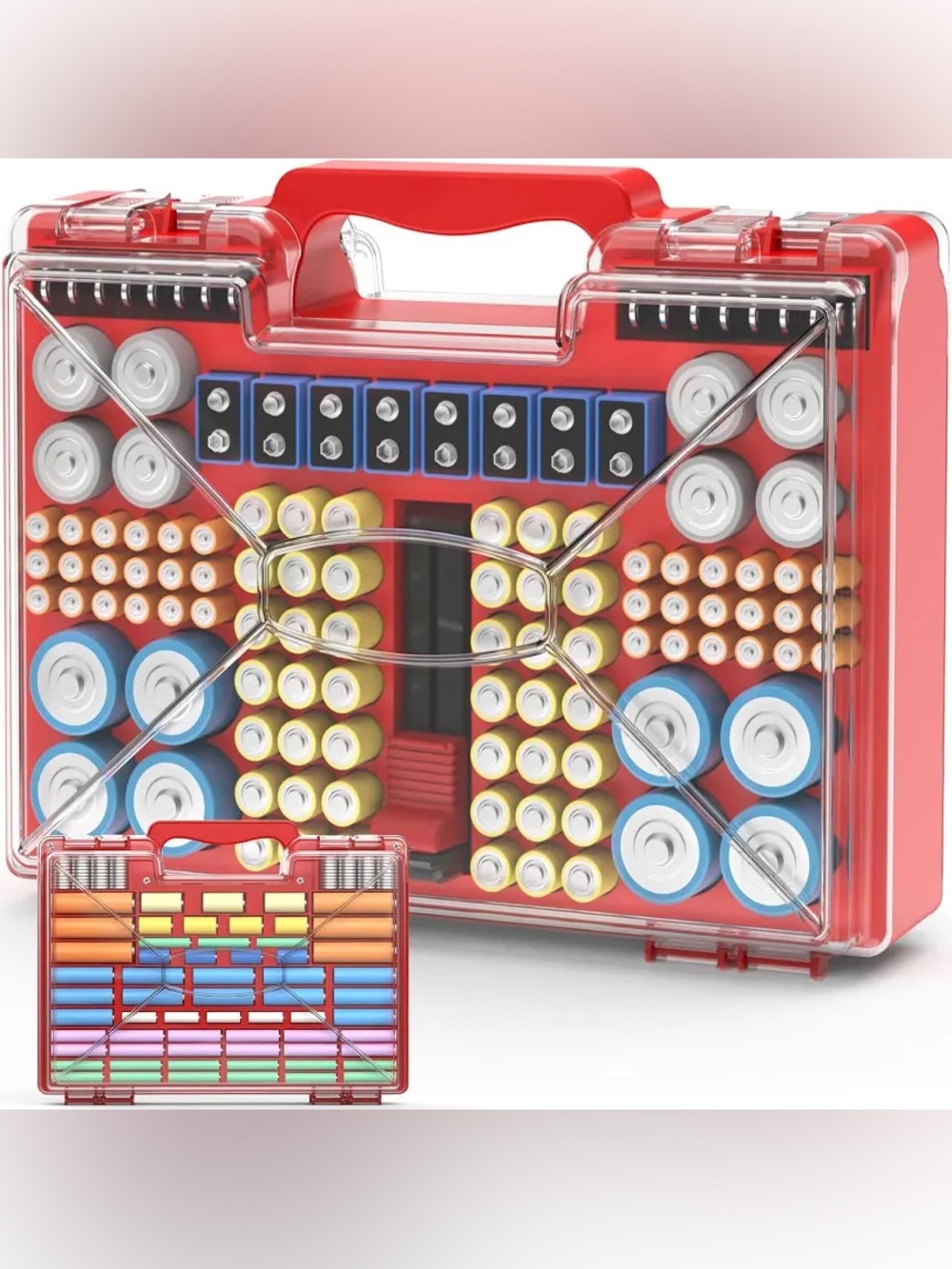Battery Organizer Case 185+